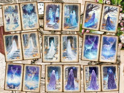 Phantom Night Journal Pages (P1) Dark Journal Kit - Wonders Artist