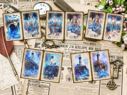 Phantom Night Journal Pages (P3) Dark Journal Kit - Wonders Artist