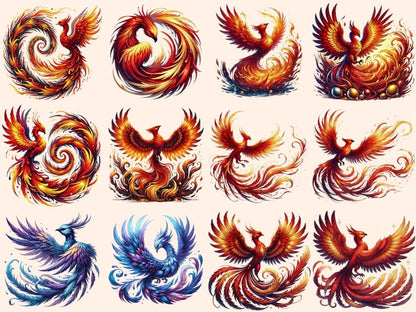 Phoenix Clipart Fire Phoenix Art - Wonders Artist
