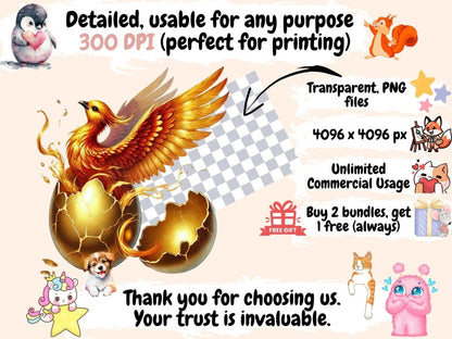 Phoenix (P2) Clipart Fire Phoenix Art - Wonders Artist