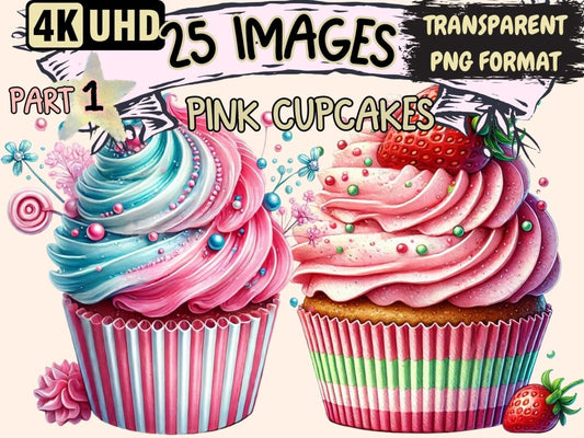 Pink Cupcakes Clipart cupcake clipart - Wonders Artist