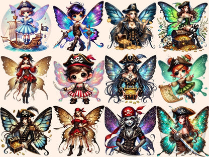 Pirate Fairies Clipart Adventure Fairies - Wonders Artist