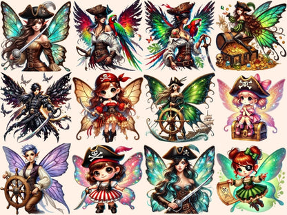Pirate Fairies Clipart Adventure Fairies - Wonders Artist
