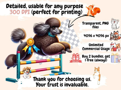 Poodles Clipart Cute poodle art - Wonders Artist