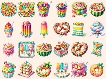 Pool Snacks Clipart desserts clipart food clipart food graphics - WondersArtist