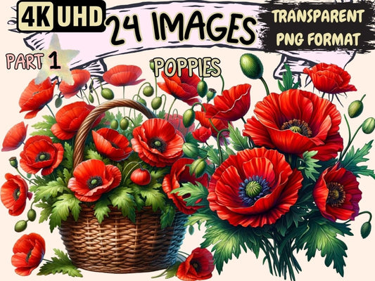 Poppies Clipart blooming poppy clip - Wonders Artist