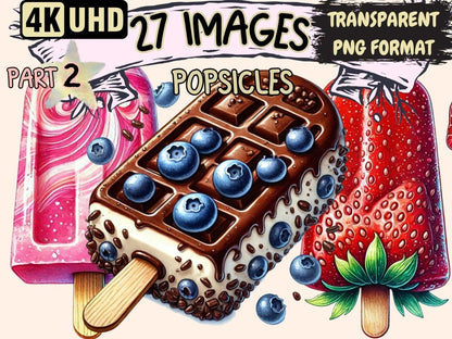 Popsicles (P2) Clipart popsicle art - Wonders Artist