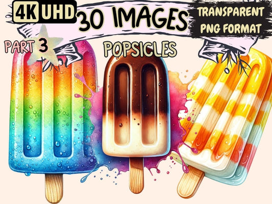 Popsicles (P3) Clipart popsicle art - Wonders Artist