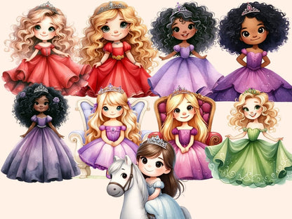 Princess Clipart cute princess png - Wonders Artist