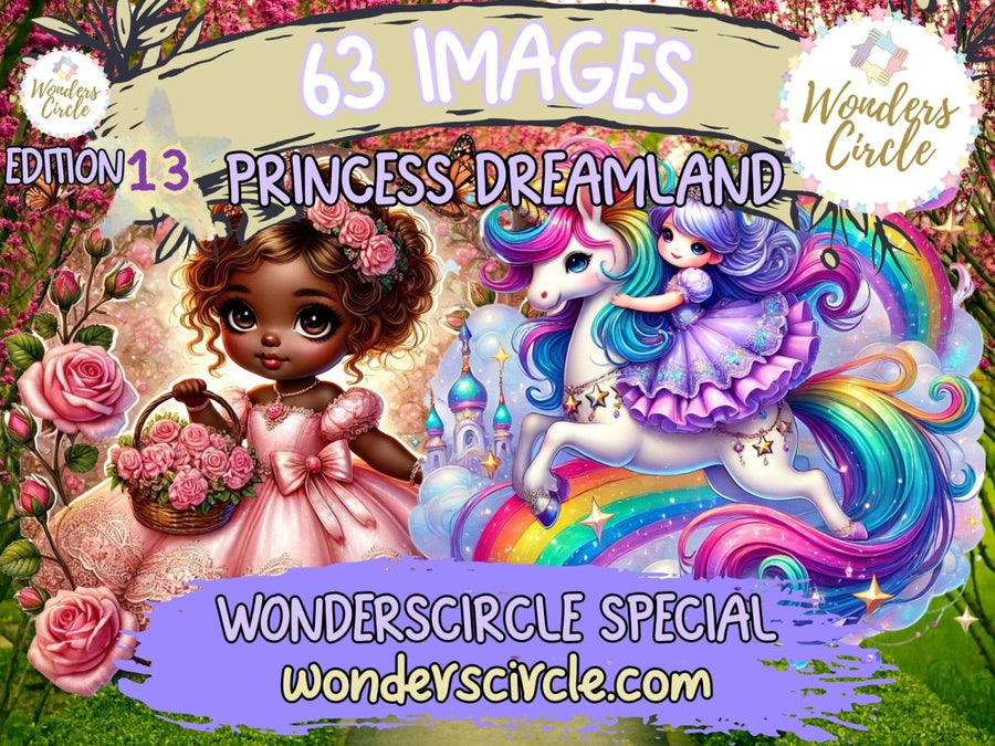 Princess Dreamland Clipart (LIMITED EDITION)