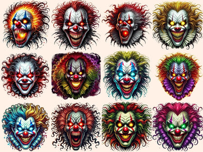 Psycho Clowns Clipart Clown Clipart - Wonders Artist