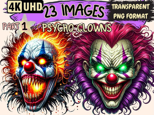 Psycho Clowns Clipart Clown Clipart - Wonders Artist