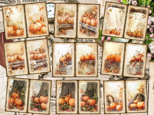 Pumpkin Harvest Journal Pages (P3)