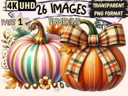 Pumpkins Clipart Autumn Pumpkin Clip - Wonders Artist
