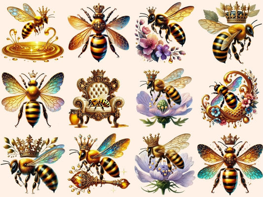 Queen Bee (P2) Clipart