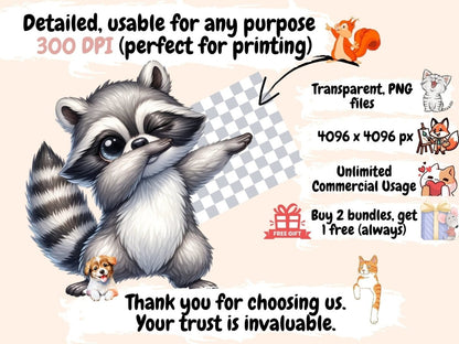Raccoons Clipart Cute raccoon art - Wonders Artist