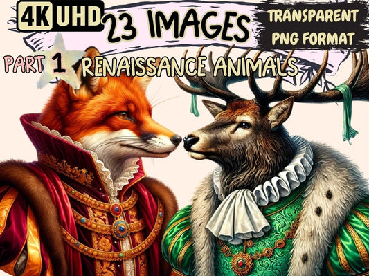 Renaissance Animals (P1) Clipart Animal Clipart - Wonders Artist