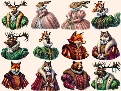Renaissance Animals (P1) Clipart Animal Clipart - Wonders Artist