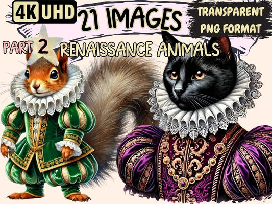 Renaissance Animals (P2) Clipart Animal Clipart - Wonders Artist