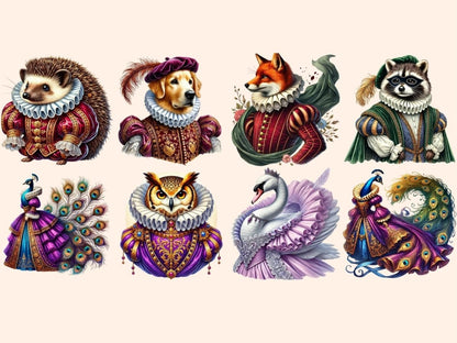 Renaissance Animals (P3) Clipart Animal Clipart - Wonders Artist