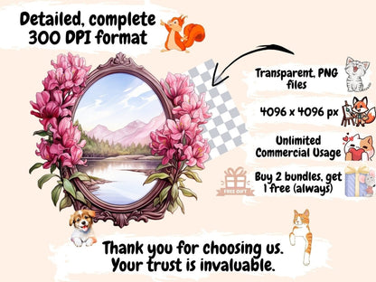 Rhododendron Flowers Watercolor Clipart flowers clipart - Wonders Artist