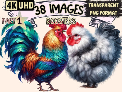 Roosters Clipart chicken clipart - Wonders Artist