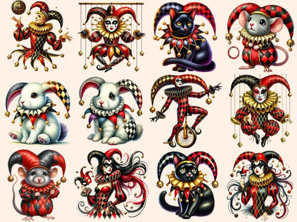 Royal Jesters Clipart Court Jester Art - Wonders Artist