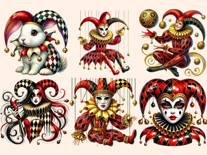 Royal Jesters Clipart Court Jester Art - Wonders Artist