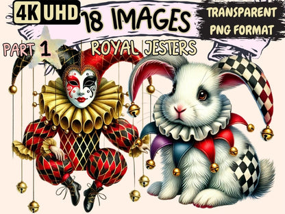 Royal Jesters Clipart Court Jester Art - Wonders Artist