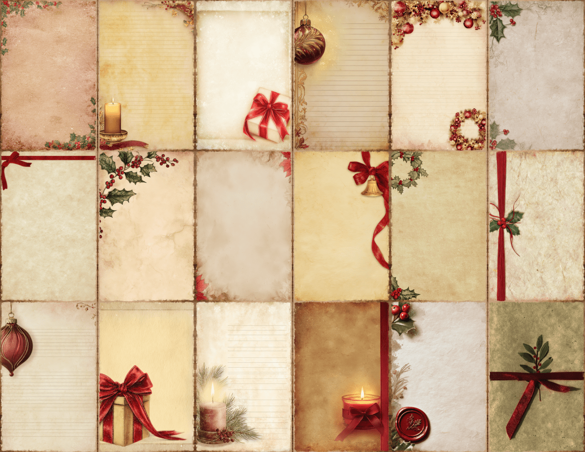 Ruby Christmas Journal Pages All Bundles Journal Pages new bundles all - WondersArtist