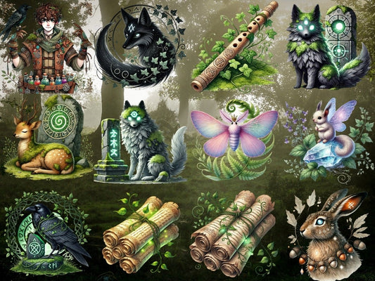 Runestone Grove Clipart (LIMITED EDITION)