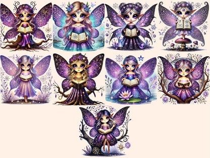 Runic Fairies Clipart enchanted fairy png - Wonders Artist