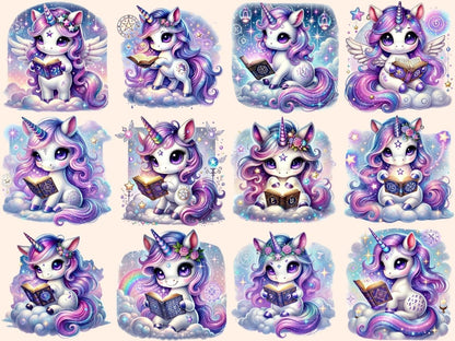 Runic Unicorns Clipart magical unicorn png - Wonders Artist