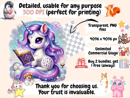 Runic Unicorns Clipart magical unicorn png - Wonders Artist