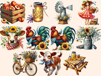 Rustic Country Summer (P1) Clipart barn clipart png - Wonders Artist