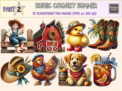 Rustic Country Summer (P2) Clipart barn clipart png - Wonders Artist