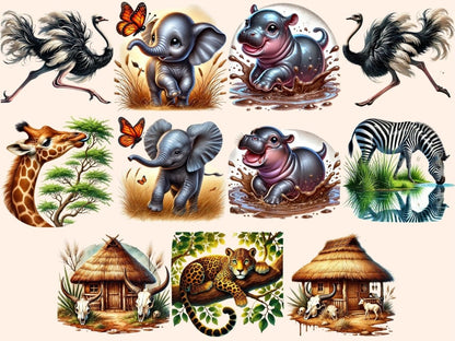 Safari Clipart Adventure Safari - Wonders Artist