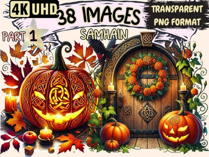 Samhain Clipart ancestral art - Wonders Artist