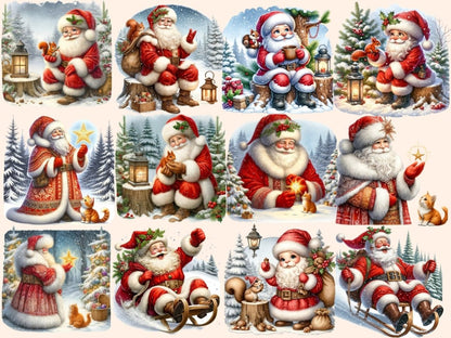 Santa Claus Clipart Christmas clip art - Wonders Artist