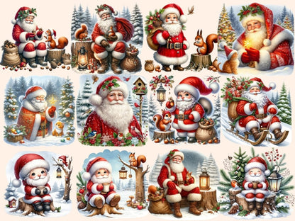 Santa Claus Clipart Christmas clip art - Wonders Artist