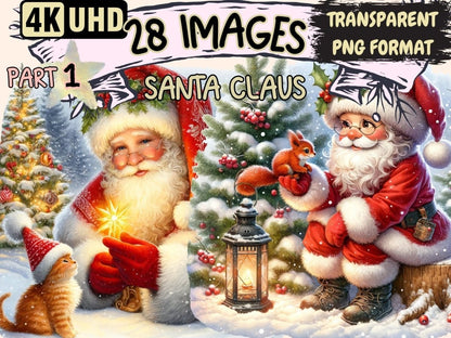 Santa Claus Clipart Christmas clip art - Wonders Artist