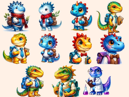 School Dinosaurs Clipart back to school png - Wonders Artist