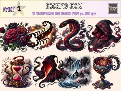 Scorpio Sign Clipart astrology png - Wonders Artist