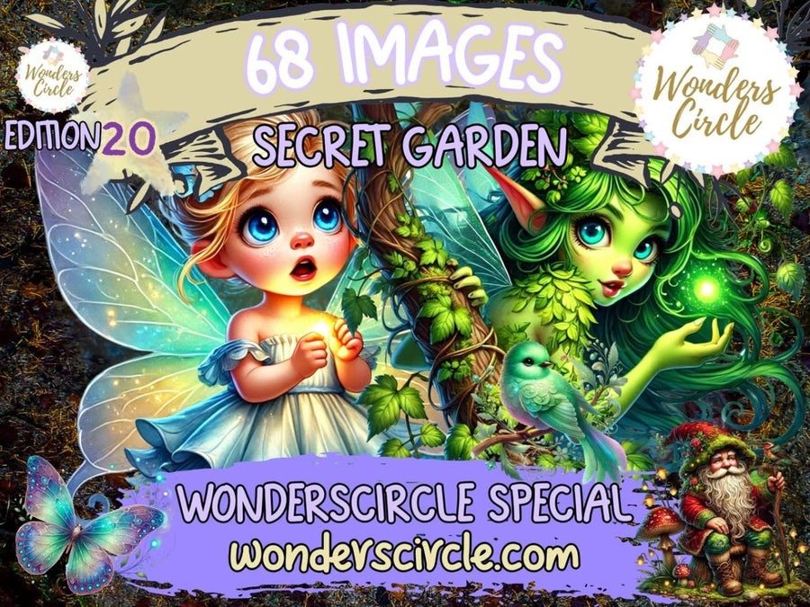 Secret Garden Clipart (LIMITED EDITION)