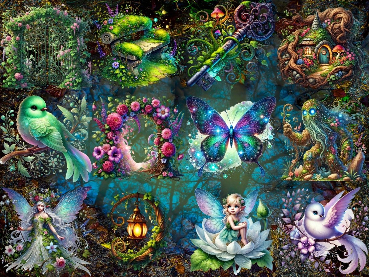 Geheime Tuin Clipart (BEPERKTE EDITIE) image 2