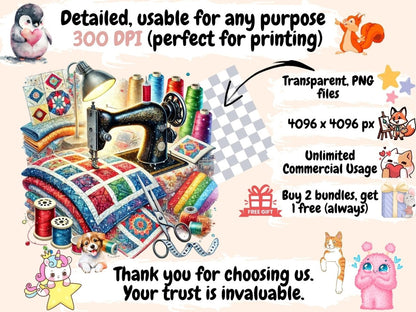 Sewing Hobbyists Clipart craft design - Wonders Artist