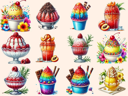 Shaved Ice Clipart dessert clipart - Wonders Artist