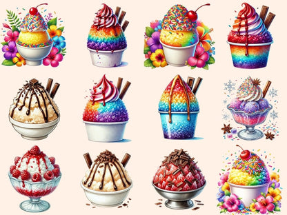 Shaved Ice Clipart dessert clipart - Wonders Artist