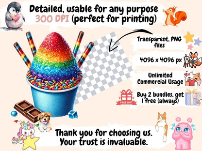 Shaved Ice (P2) Clipart dessert clipart - Wonders Artist