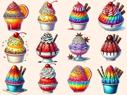 Shaved Ice (P2) Clipart dessert clipart - Wonders Artist